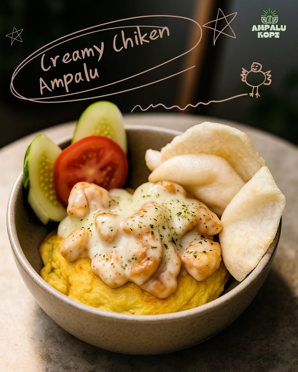 Creamy Chicken Ampalu